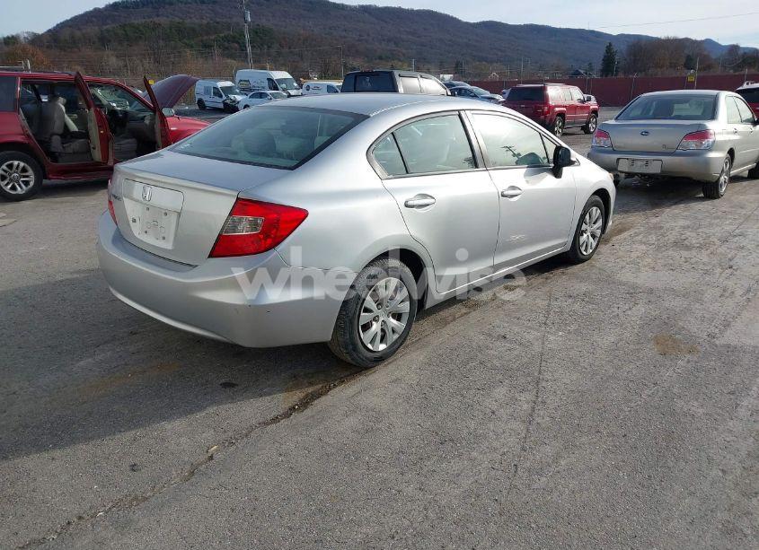 Photo 4 of 2012 Honda Civic LX (VIN 19XFB2F54CE387702)