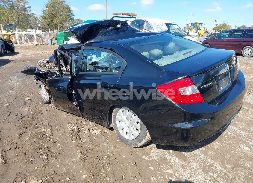 Photo 3 of 2012 Honda Civic LX (VIN 19XFB2F54CE392026)