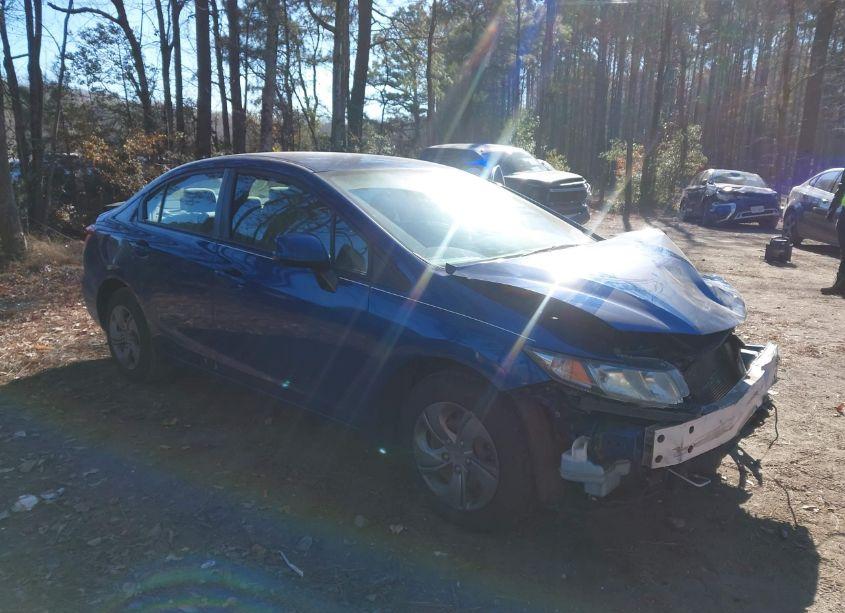 2013 Honda Civic LX (VIN 19XFB2F54DE004861) main photo