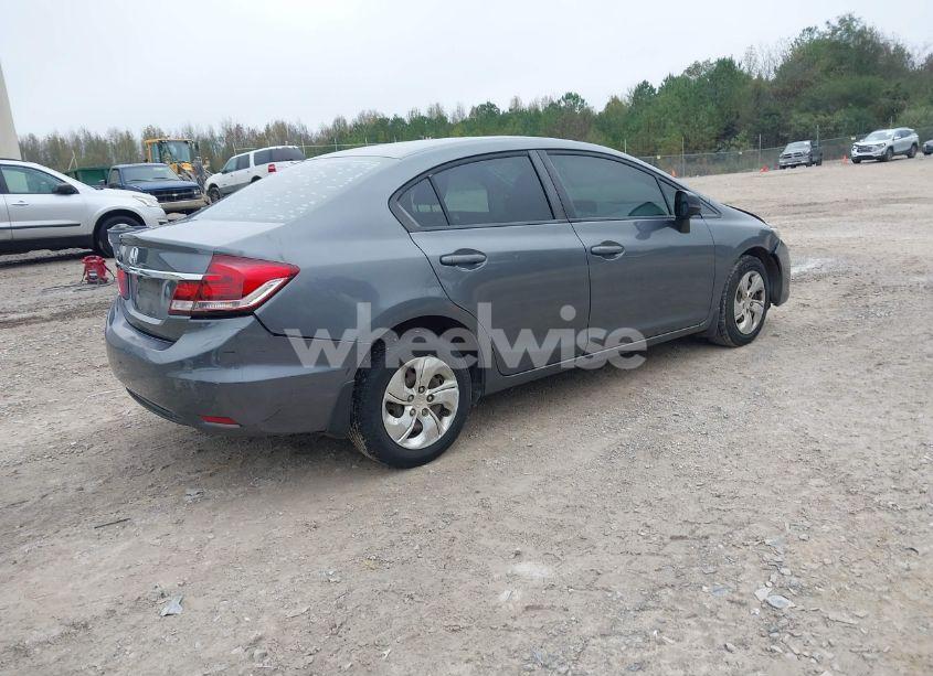 Photo 4 of 2013 Honda Civic LX (VIN 19XFB2F54DE020073)