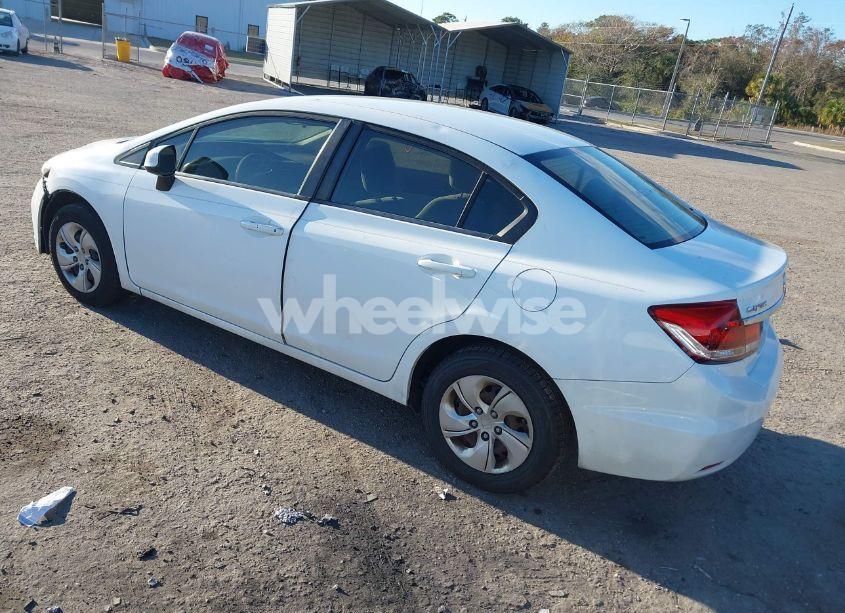 Photo 3 of 2013 Honda Civic LX (VIN 19XFB2F54DE022177)