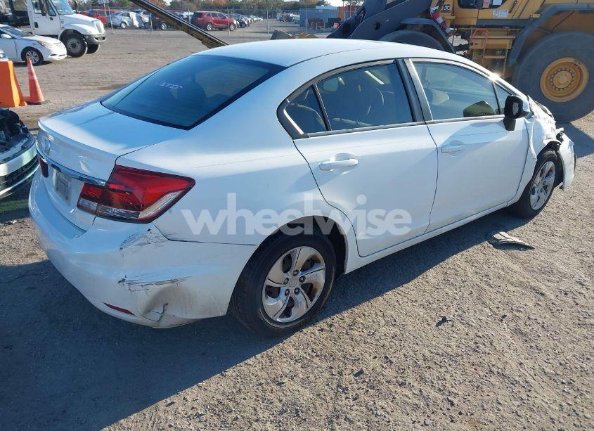 Photo 4 of 2013 Honda Civic LX (VIN 19XFB2F54DE022177)