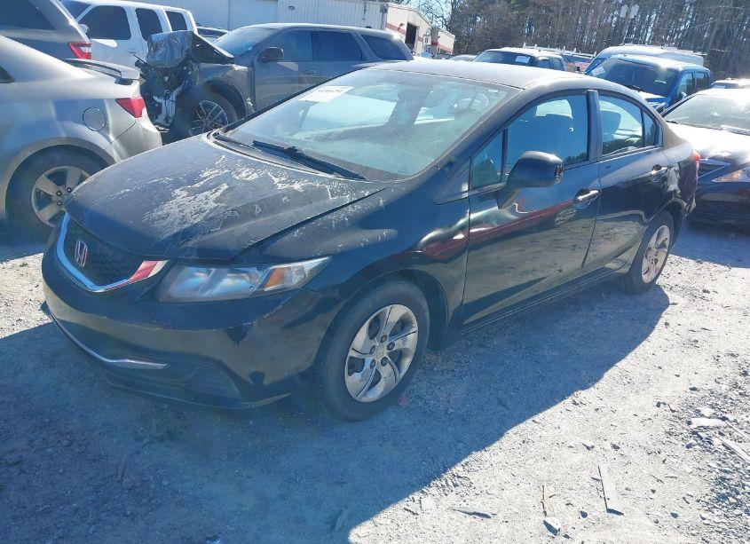 Photo 14 of 2013 Honda Civic LX (VIN 19XFB2F54DE034975)