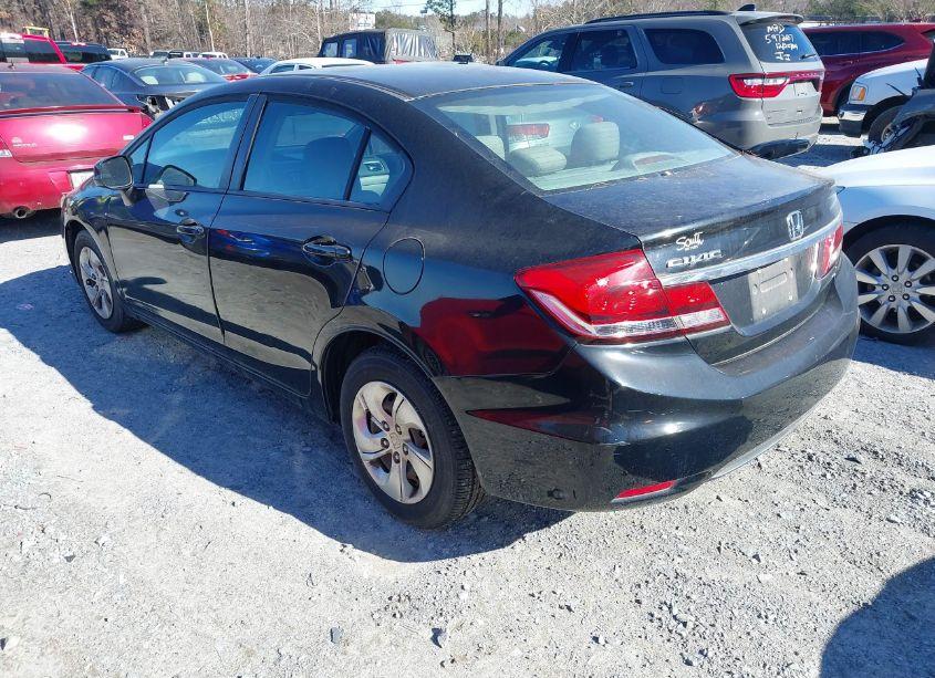Photo 3 of 2013 Honda Civic LX (VIN 19XFB2F54DE034975)