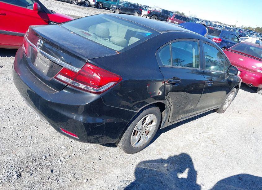 Photo 4 of 2013 Honda Civic LX (VIN 19XFB2F54DE034975)