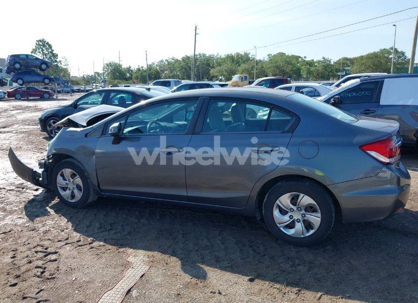 Photo 14 of 2013 Honda Civic LX (VIN 19XFB2F54DE041313)