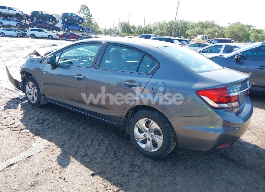 Photo 3 of 2013 Honda Civic LX (VIN 19XFB2F54DE041313)
