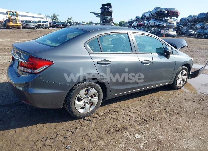 Photo 4 of 2013 Honda Civic LX (VIN 19XFB2F54DE041313)