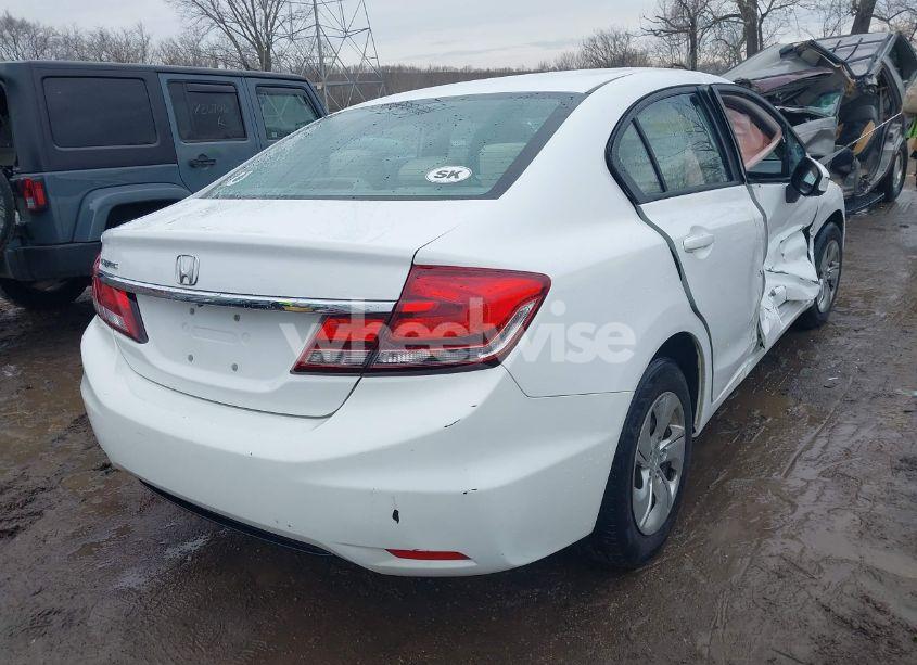 Photo 4 of 2013 Honda Civic LX (VIN 19XFB2F54DE042882)