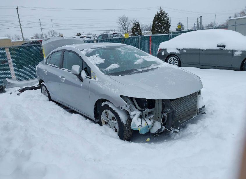 2013 Honda Civic LX (VIN 19XFB2F54DE046821) main photo