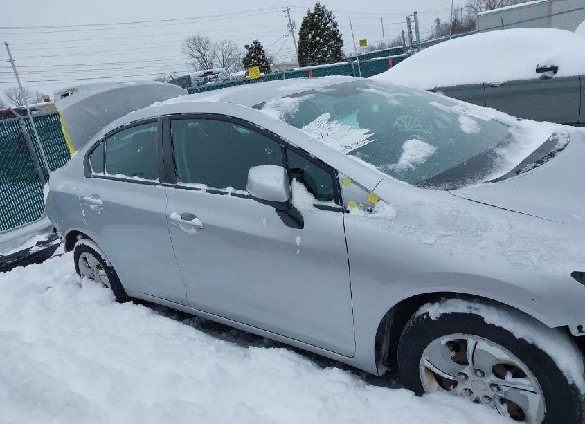 Photo 14 of 2013 Honda Civic LX (VIN 19XFB2F54DE046821)