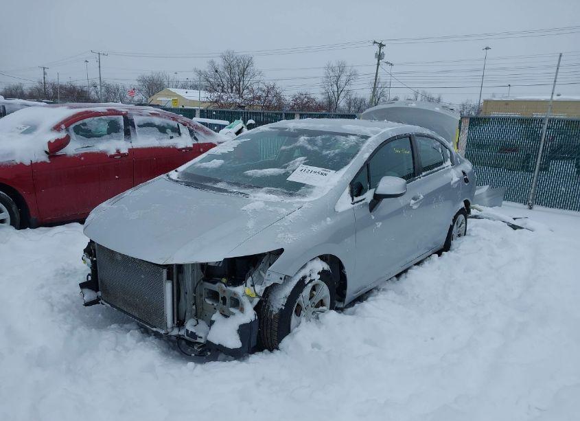 Photo 6 of 2013 Honda Civic LX (VIN 19XFB2F54DE046821)