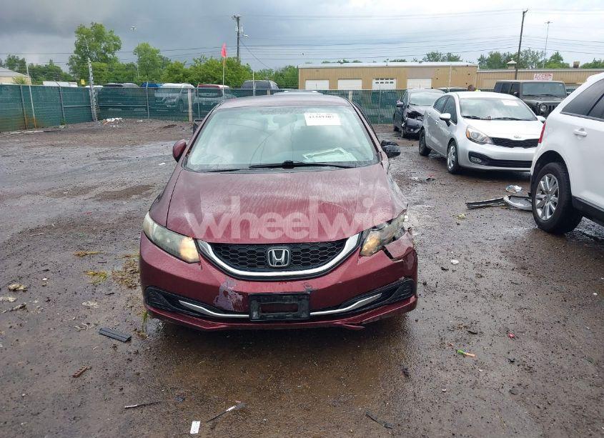 Photo 12 of 2013 Honda Civic LX (VIN 19XFB2F54DE047080)