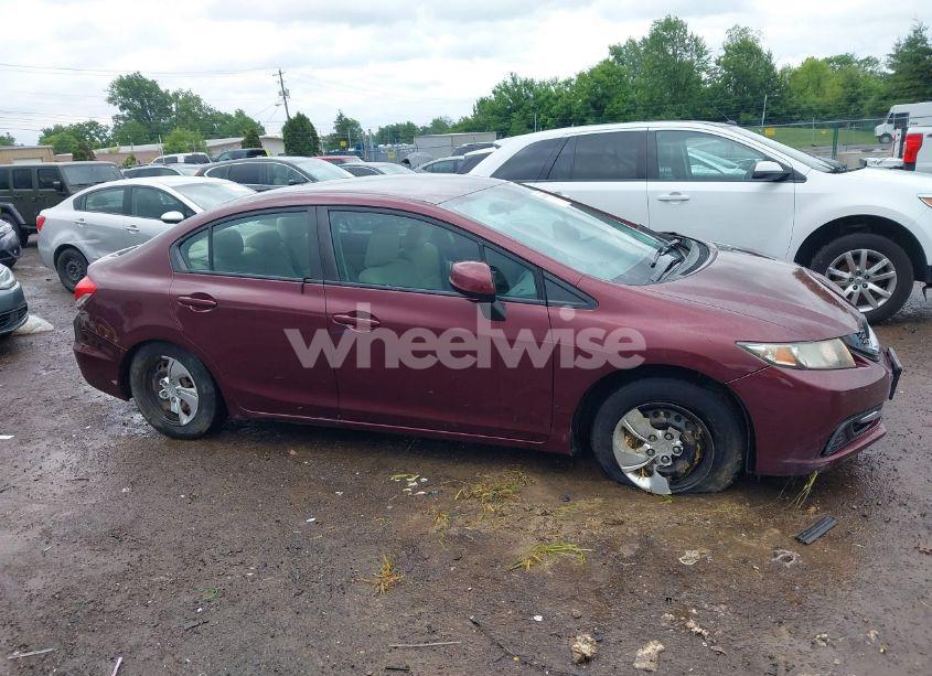 Photo 13 of 2013 Honda Civic LX (VIN 19XFB2F54DE047080)