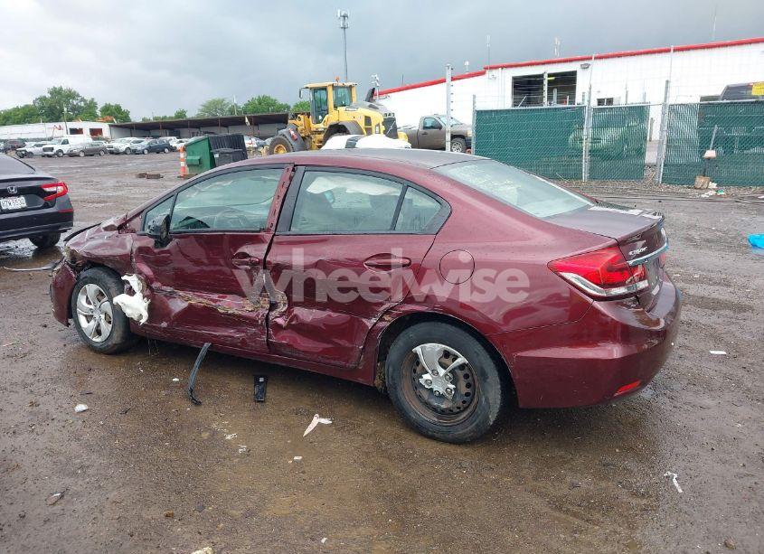 Photo 14 of 2013 Honda Civic LX (VIN 19XFB2F54DE047080)