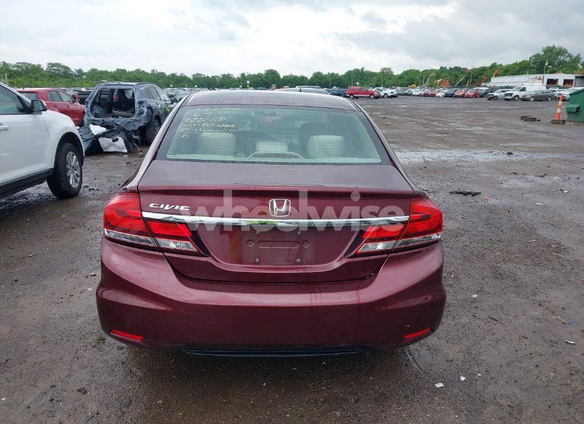 Photo 16 of 2013 Honda Civic LX (VIN 19XFB2F54DE047080)