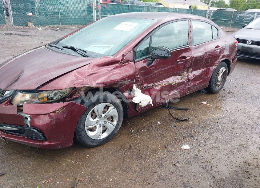 Photo 6 of 2013 Honda Civic LX (VIN 19XFB2F54DE047080)