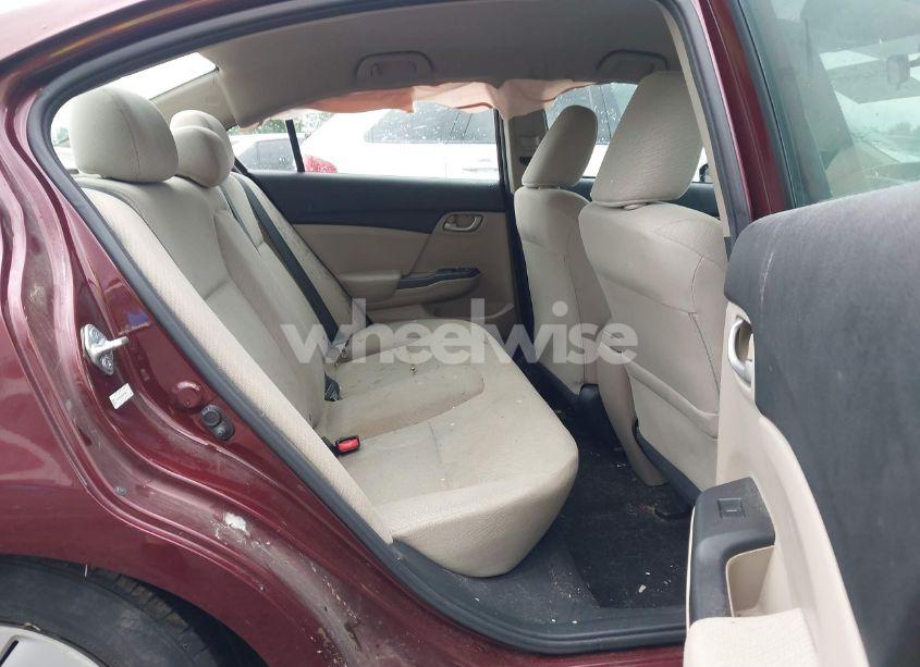 Photo 8 of 2013 Honda Civic LX (VIN 19XFB2F54DE047080)