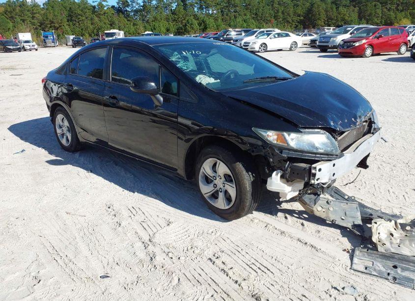 2013 Honda Civic LX (VIN 19XFB2F54DE053008) main photo