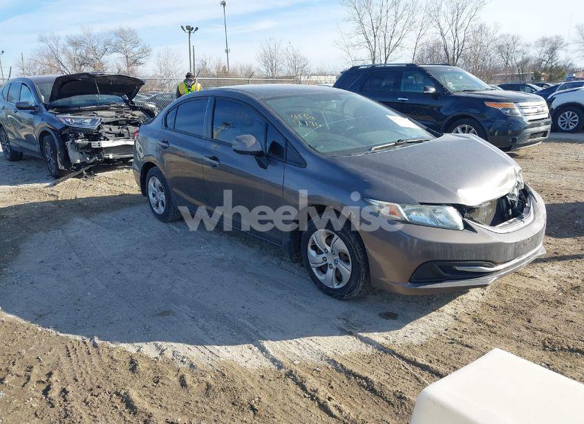 2013 Honda Civic LX (VIN 19XFB2F54DE061139) main photo
