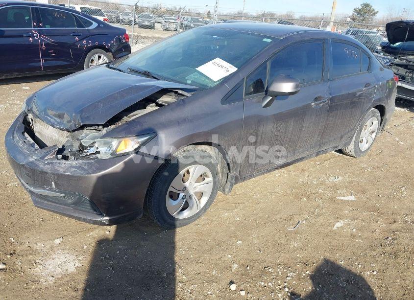 Photo 2 of 2013 Honda Civic LX (VIN 19XFB2F54DE061139)