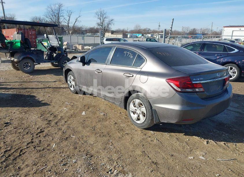 Photo 3 of 2013 Honda Civic LX (VIN 19XFB2F54DE061139)