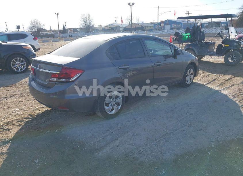 Photo 4 of 2013 Honda Civic LX (VIN 19XFB2F54DE061139)