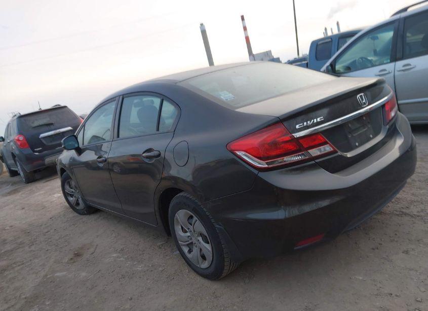 Photo 3 of 2013 Honda Civic LX (VIN 19XFB2F54DE068141)