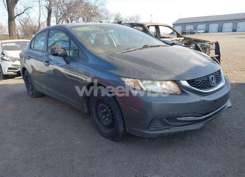 2013 Honda Civic LX (VIN 19XFB2F54DE077485) main photo