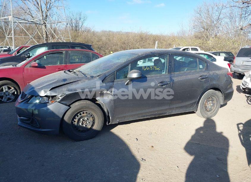 Photo 14 of 2013 Honda Civic LX (VIN 19XFB2F54DE077485)