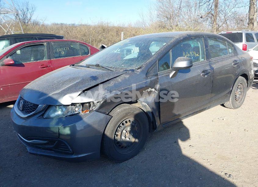 Photo 6 of 2013 Honda Civic LX (VIN 19XFB2F54DE077485)