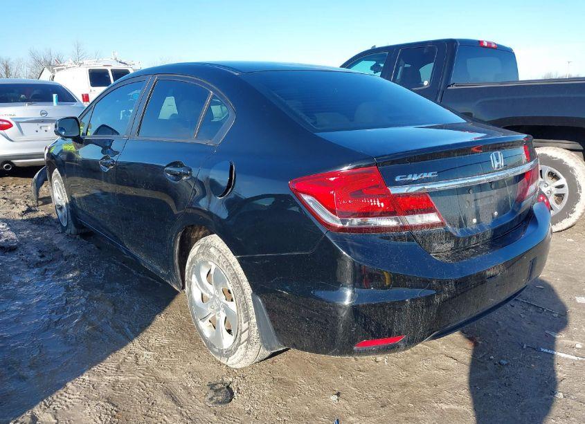 Photo 3 of 2013 Honda Civic LX (VIN 19XFB2F54DE080466)