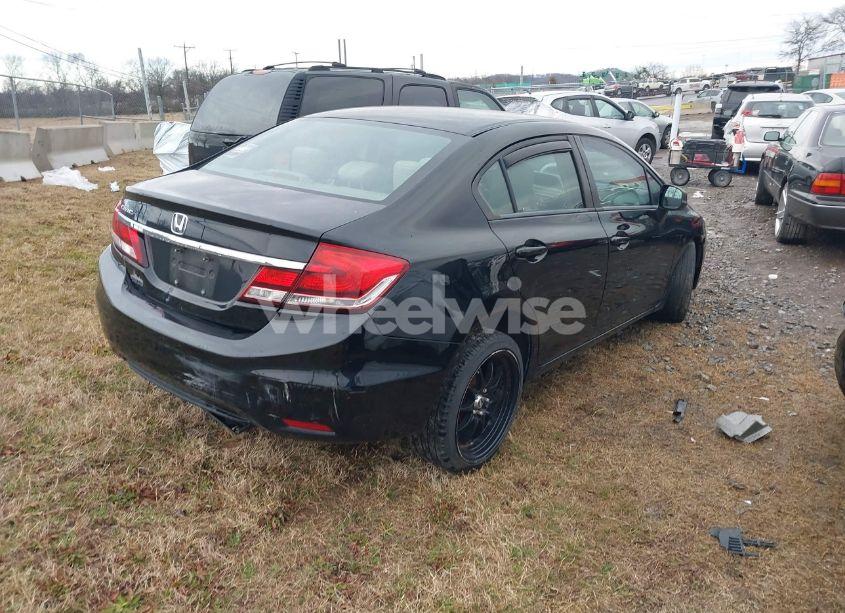 Photo 4 of 2013 Honda Civic LX (VIN 19XFB2F54DE086705)