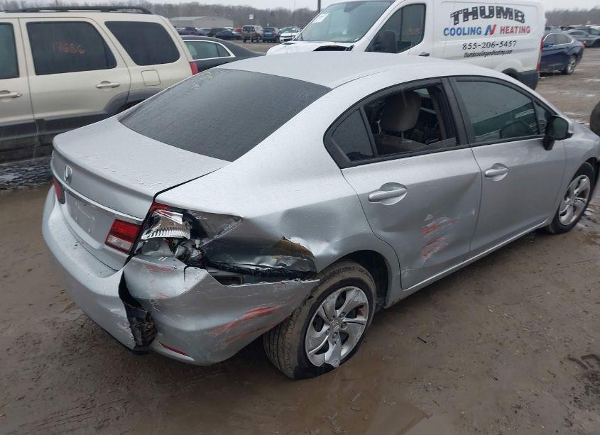 Photo 6 of 2013 Honda Civic LX (VIN 19XFB2F54DE094206)