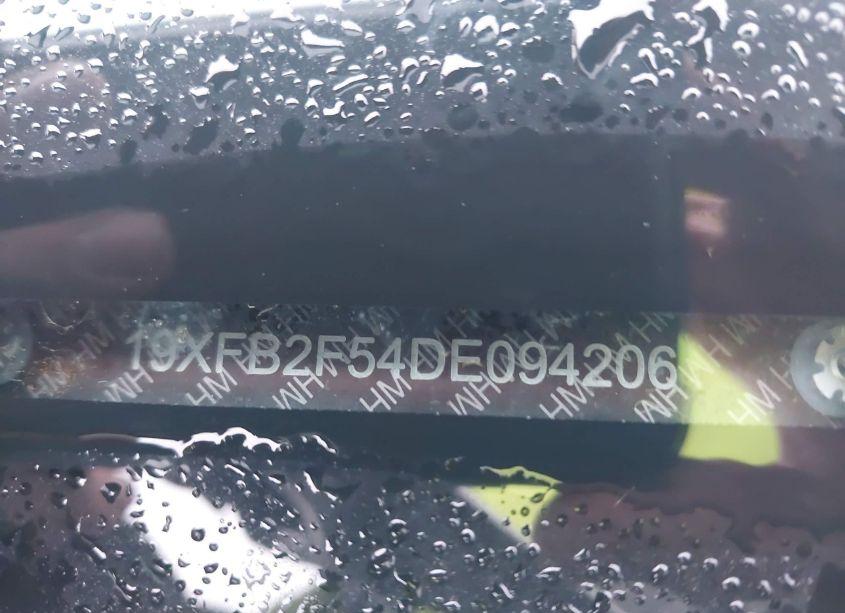 Photo 9 of 2013 Honda Civic LX (VIN 19XFB2F54DE094206)