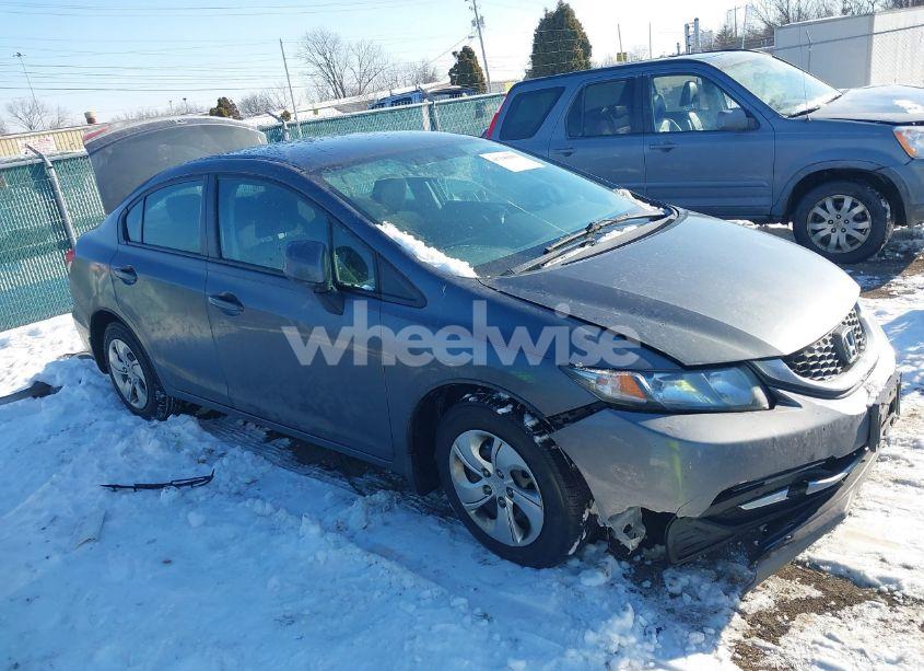 Photo 13 of 2013 Honda Civic LX (VIN 19XFB2F54DE098448)