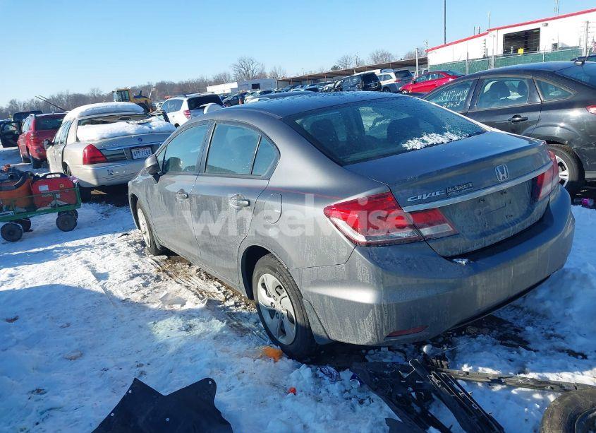 Photo 3 of 2013 Honda Civic LX (VIN 19XFB2F54DE098448)