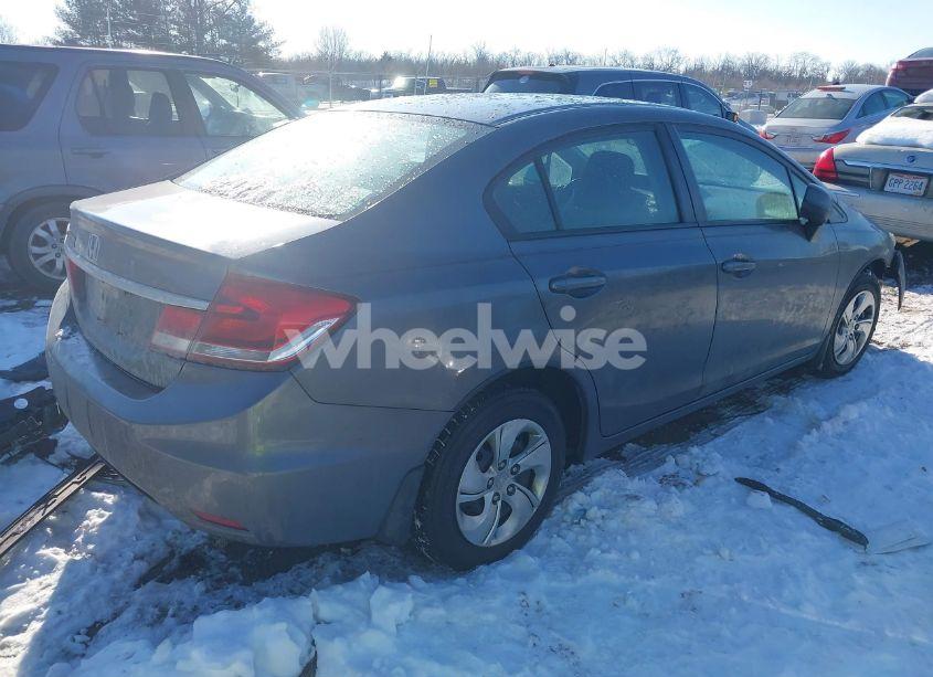 Photo 4 of 2013 Honda Civic LX (VIN 19XFB2F54DE098448)