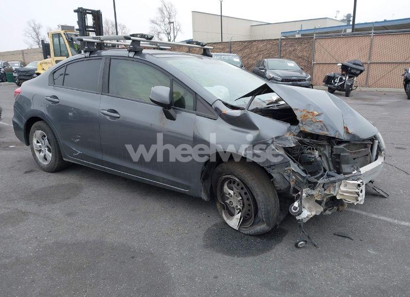 2013 Honda Civic LX (VIN 19XFB2F54DE204008) main photo