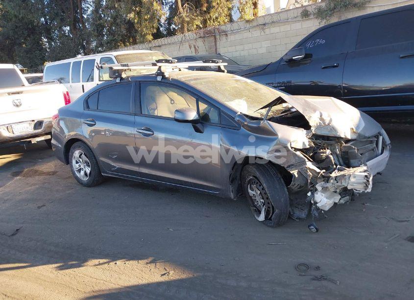 Photo 13 of 2013 Honda Civic LX (VIN 19XFB2F54DE204008)