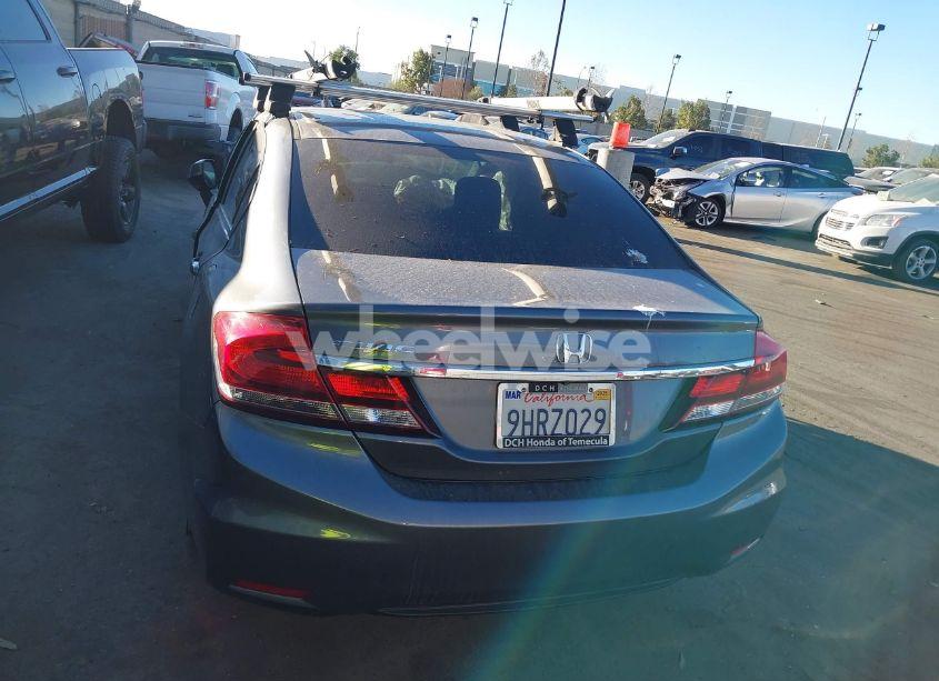 Photo 16 of 2013 Honda Civic LX (VIN 19XFB2F54DE204008)