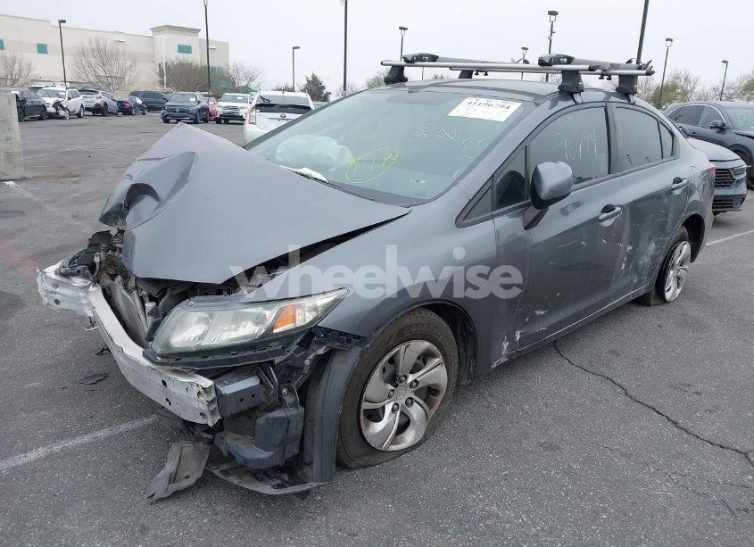 Photo 2 of 2013 Honda Civic LX (VIN 19XFB2F54DE204008)