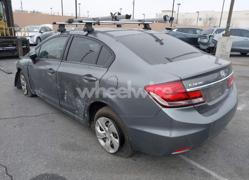 Photo 3 of 2013 Honda Civic LX (VIN 19XFB2F54DE204008)