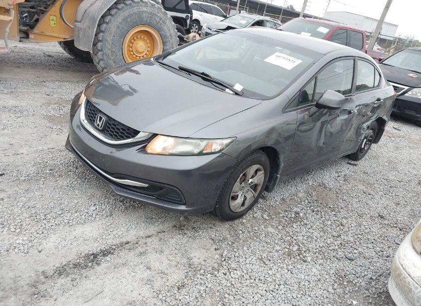 Photo 2 of 2013 Honda Civic LX (VIN 19XFB2F54DE204011)