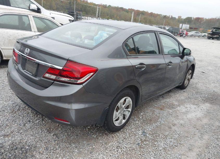 Photo 4 of 2013 Honda Civic LX (VIN 19XFB2F54DE204011)