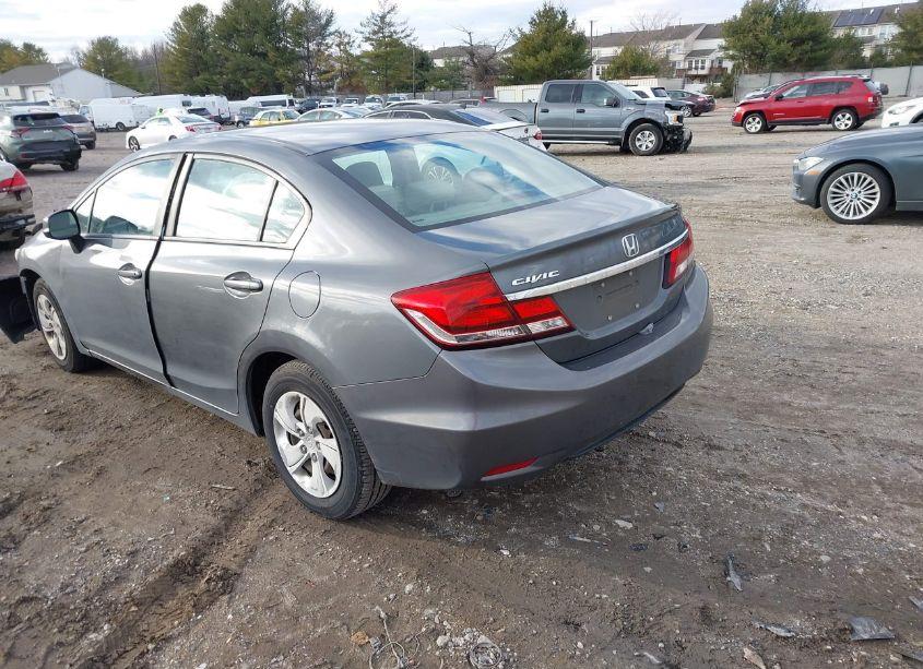 Photo 3 of 2013 Honda Civic LX (VIN 19XFB2F54DE225988)