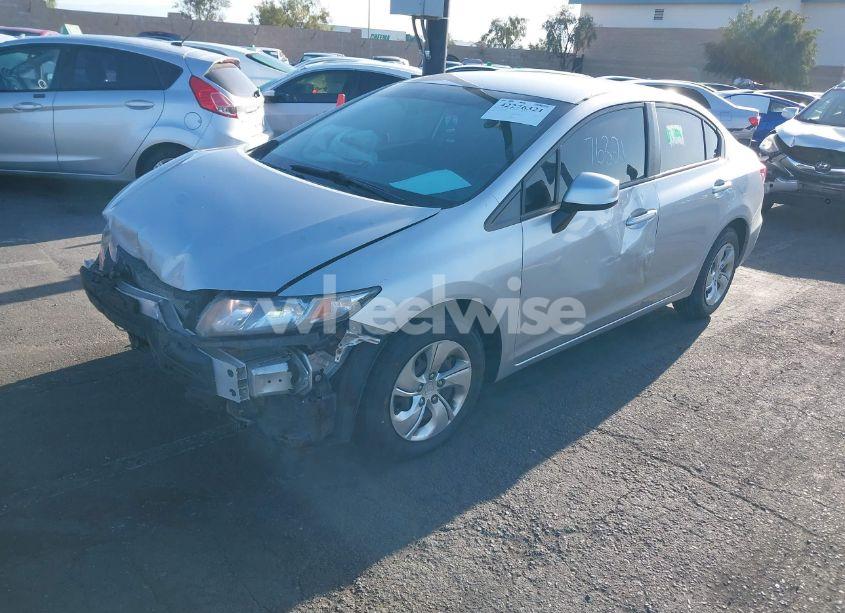 Photo 2 of 2013 Honda Civic LX (VIN 19XFB2F54DE228051)