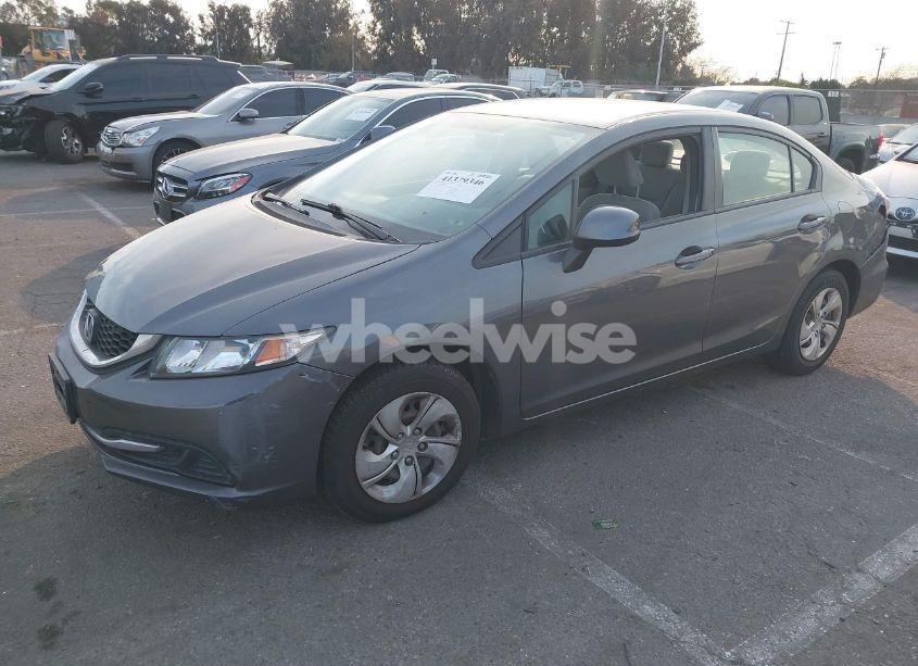 Photo 2 of 2013 Honda Civic LX (VIN 19XFB2F54DE284877)