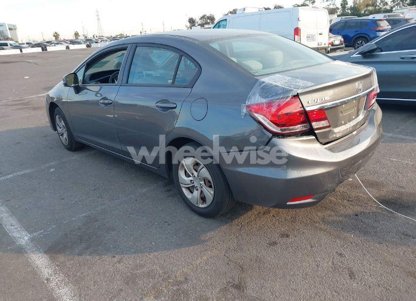 Photo 3 of 2013 Honda Civic LX (VIN 19XFB2F54DE284877)