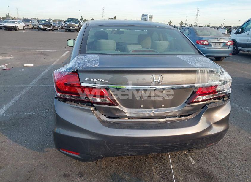 Photo 6 of 2013 Honda Civic LX (VIN 19XFB2F54DE284877)